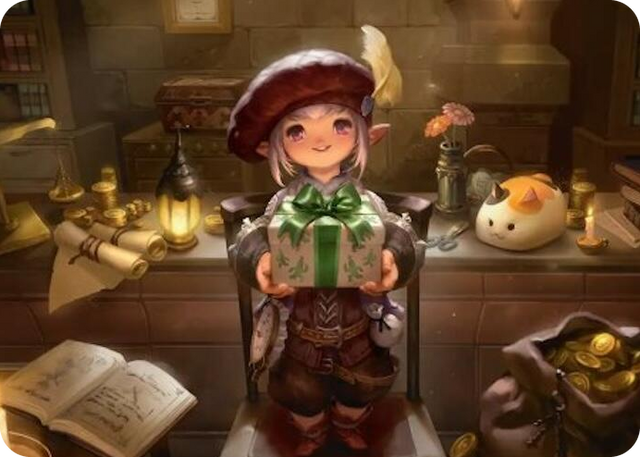 0025 Tataru Taru Art Card S Art Series: FINAL FANTASY