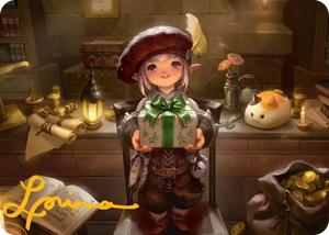 0025 Tataru Taru Art Card (Gold-Stamped Signature) S Art Series: FINAL FANTASY