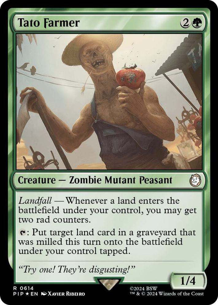 0614 Tato Farmer (Surge Foil) R Universes Beyond: Fallout