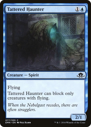 0077 Tattered Haunter C Eldritch Moon