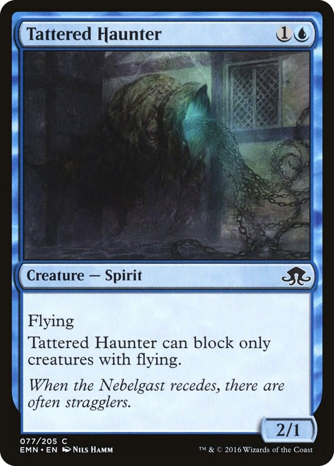 Tattered Haunter #77 C - Eldritch Moon Pokemon card