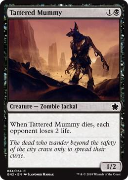 0034 Tattered Mummy C Magic Game Night 2019