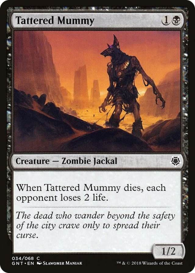 0034 Tattered Mummy C Magic Game Night