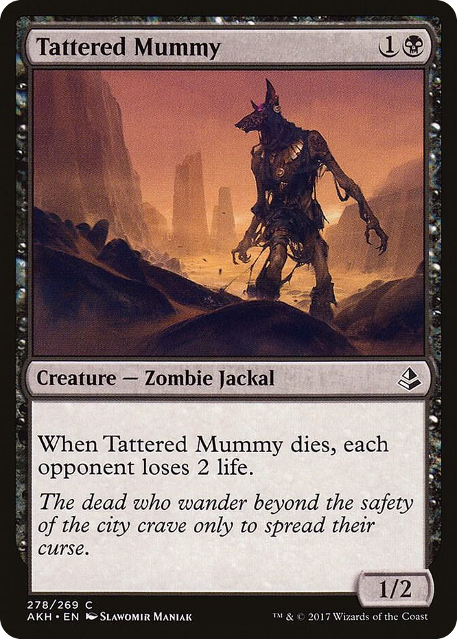 Tattered Mummy #278 C - Amonkhet Pokemon card
