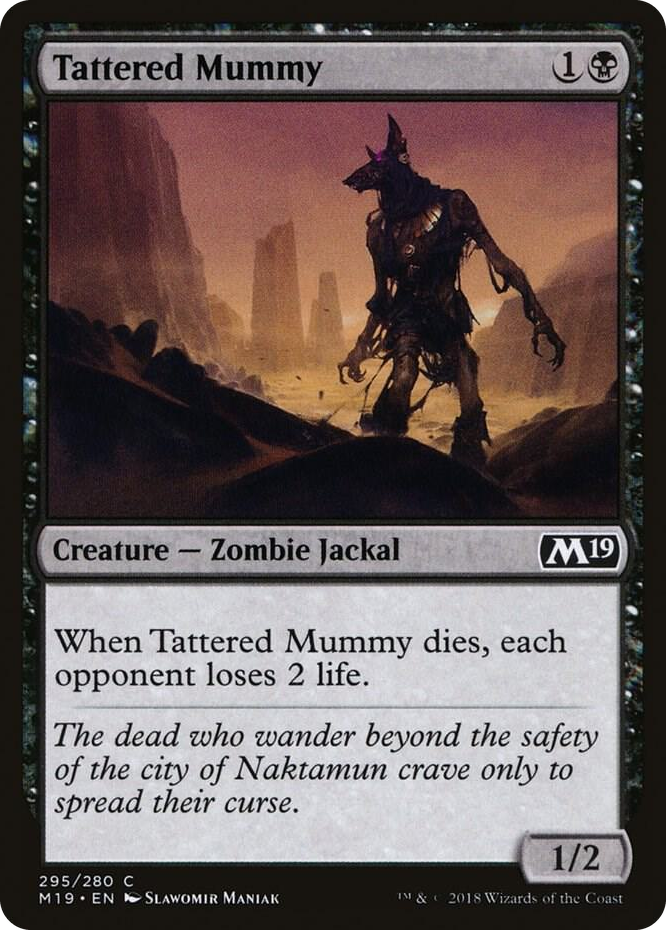 0295 Tattered Mummy C Core Set 2019