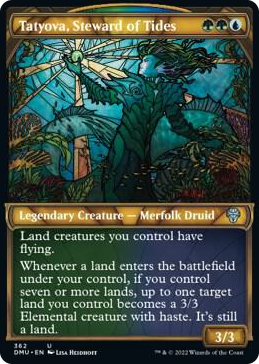 0362 Tatyova, Steward of Tides (Textured Foil) U Dominaria United