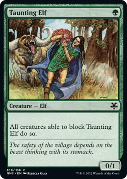 0108 Taunting Elf C Magic Game Night: Free-For-All