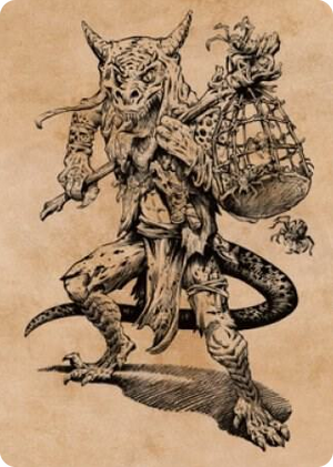 0057 Taunting Kobold Art Card S Art Series: Commander Legends: Battle for Baldur's Gate
