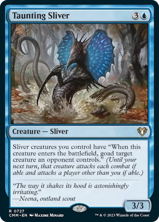 0727 Taunting Sliver R Commander Masters