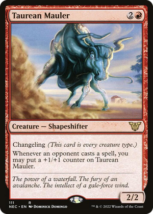 0111 Taurean Mauler R Commander: Kamigawa: Neon Dynasty