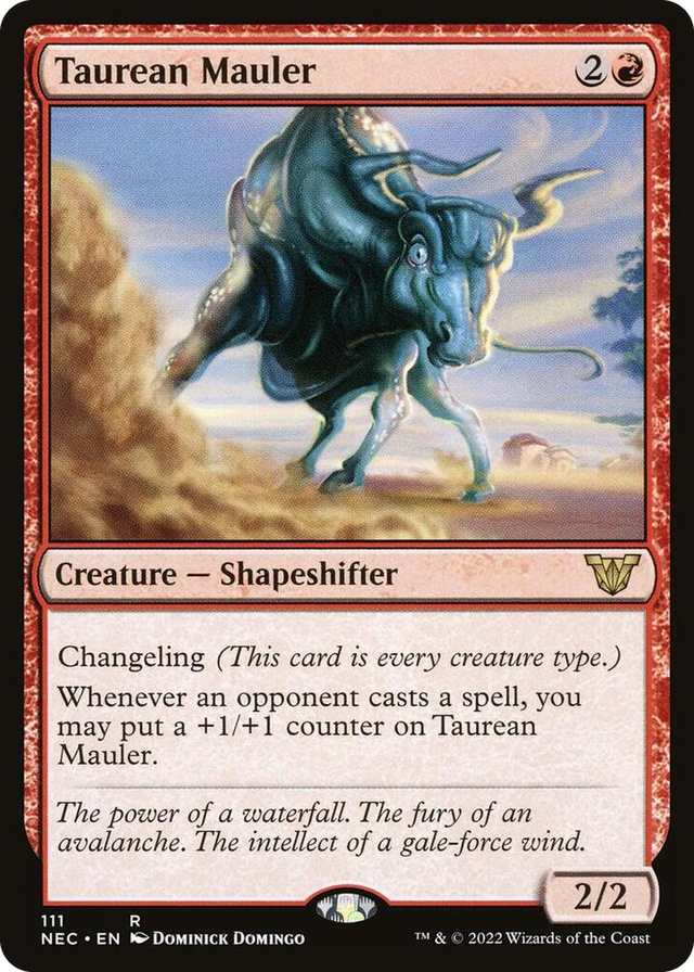 0111 Taurean Mauler R Commander: Kamigawa: Neon Dynasty