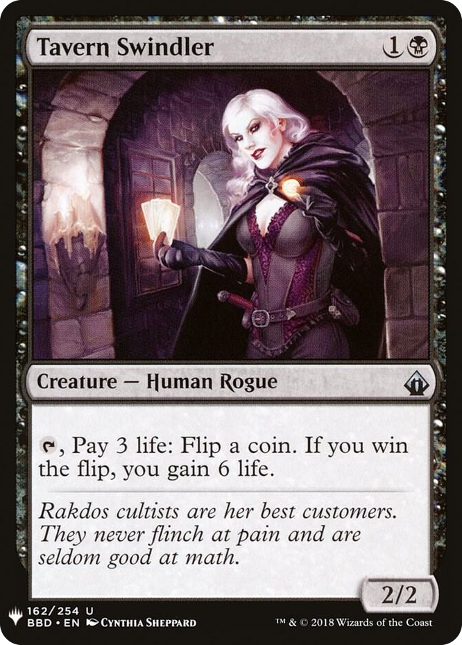 0162 Tavern Swindler U The List Reprints