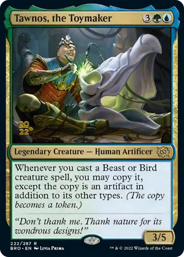 0222 Tawnos, the Toymaker R Prerelease Cards
