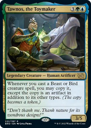 0222 Tawnos, the Toymaker R Promo Pack: The Brothers' War