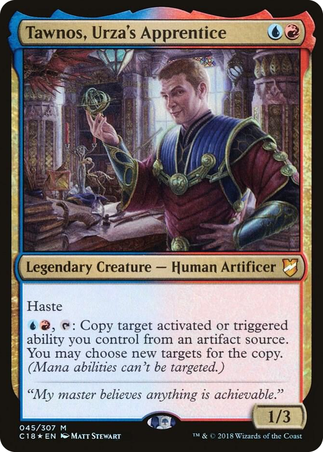 0045 Tawnos, Urza's Apprentice M Commander 2018