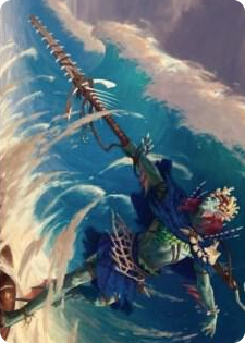 0051 Tazeem Roilmage Art Card S Art Series: Zendikar Rising