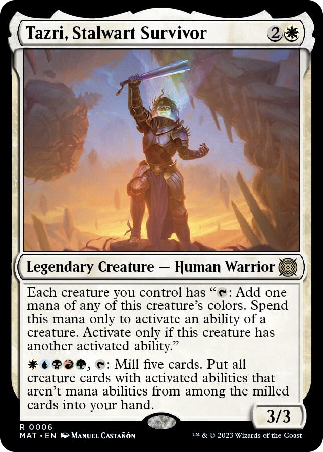 0006 Tazri, Stalwart Survivor R March of the Machine: The Aftermath