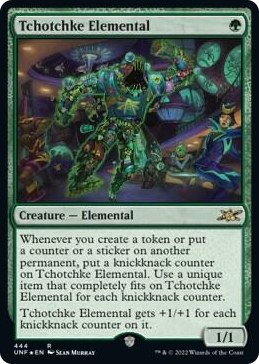 0444 Tchotchke Elemental (Galaxy Foil) R Unfinity