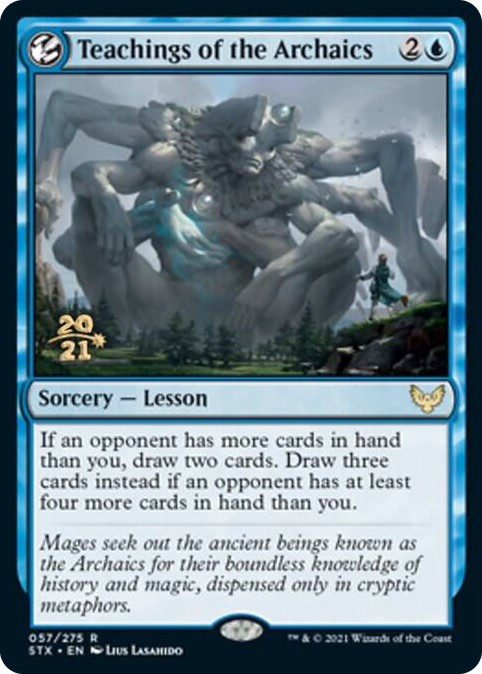 Teachings of the Archaics #57 R - Prerelease Cards Pokemon card