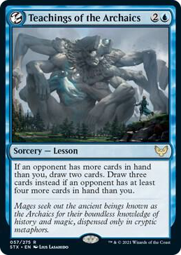 0057 Teachings of the Archaics R Strixhaven: School of Mages