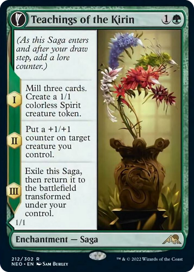 0212 Teachings of the Kirin R Kamigawa: Neon Dynasty