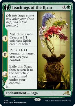 0482 Teachings of the Kirin (Extended Art) R Kamigawa: Neon Dynasty