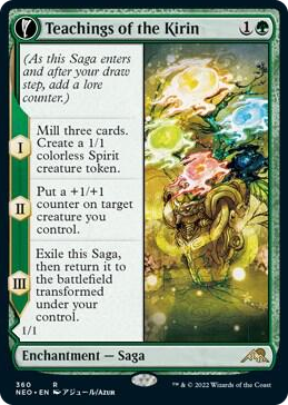 0360 Teachings of the Kirin (Showcase) R Kamigawa: Neon Dynasty