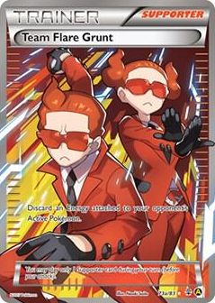 0073a Team Flare Grunt - 73a/83 Promo Alternate Art Promos