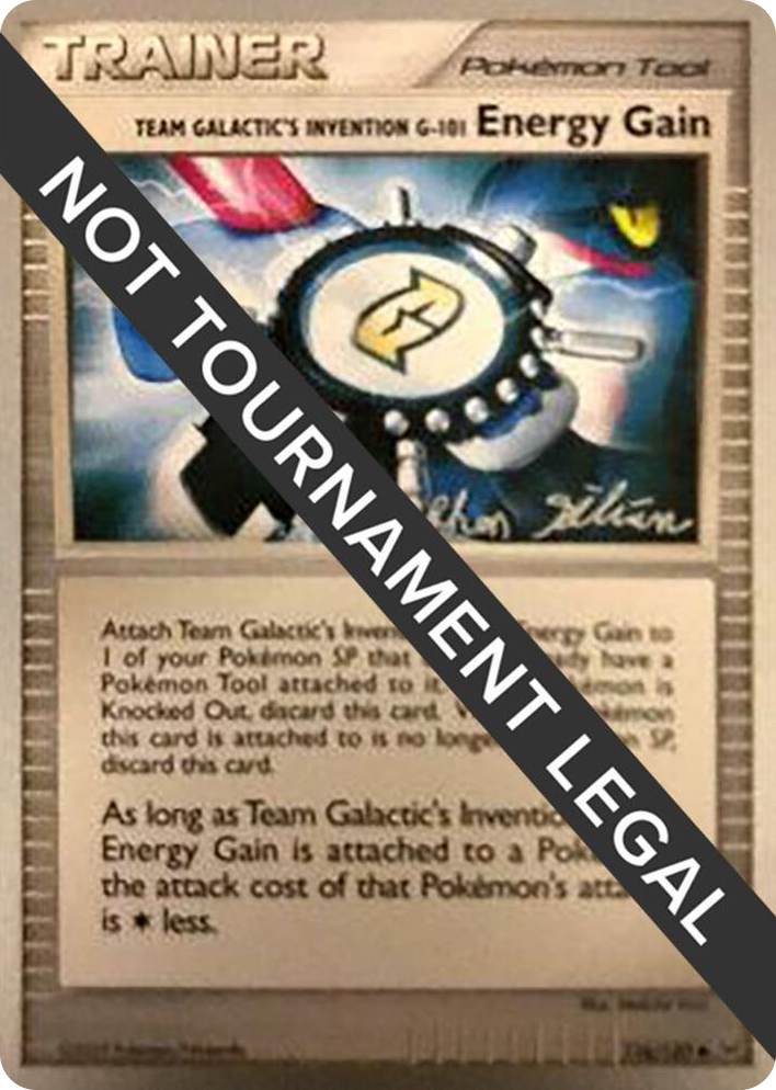 0116 Team Galactic's Invention G-101 Energy Gain - 2009 (Stephen Silvestro) Uncommon World Championship Decks