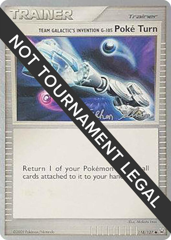 0118 Team Galactic's Invention G-105 Poke Turn - 2009 (Stephen Silvestro) Uncommon World Championship Decks