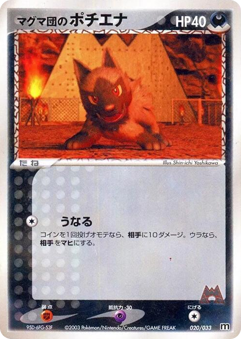 0020 Team Magma's Poochyena None Magma Deck Kit