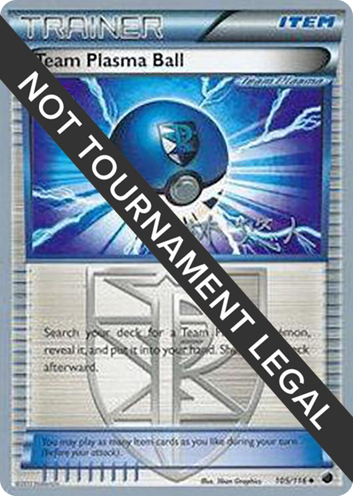 0105 Team Plasma Ball - 2014 (Haruto Kobayashi) Uncommon World Championship Decks