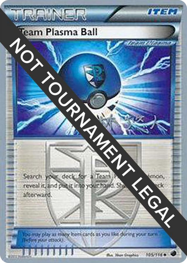 0105 Team Plasma Ball - 2014 (Haruto Kobayashi) Uncommon World Championship Decks