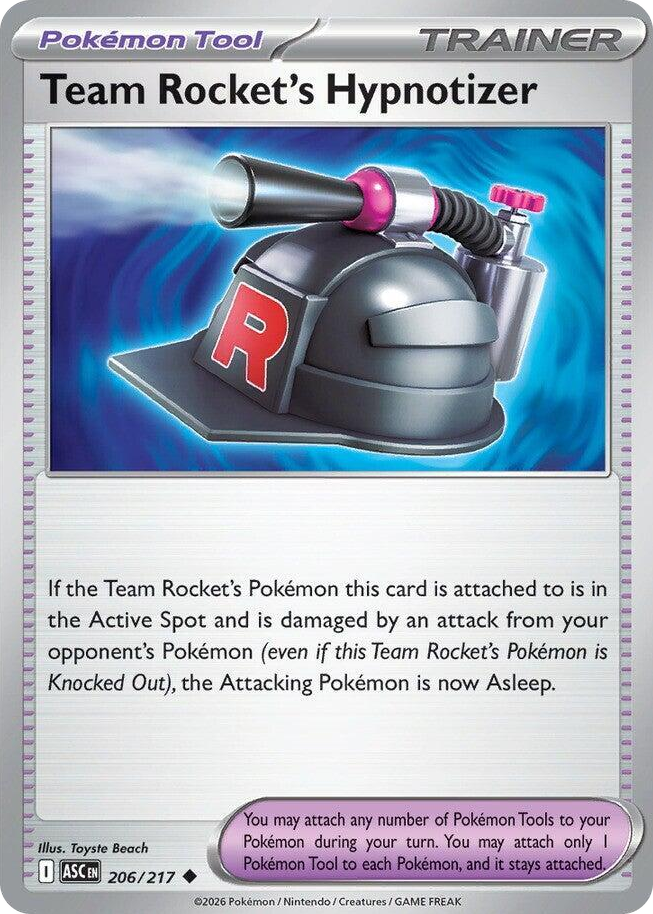 0206 Team Rocket's Hypnotizer Uncommon Ascended Heroes