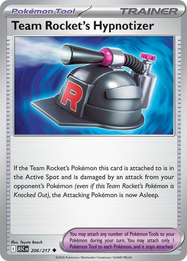 0206 Team Rocket's Hypnotizer Uncommon Ascended Heroes