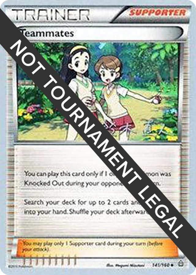 0141 Teammates - 2017 (Naoto Suzuki) Uncommon World Championship Decks