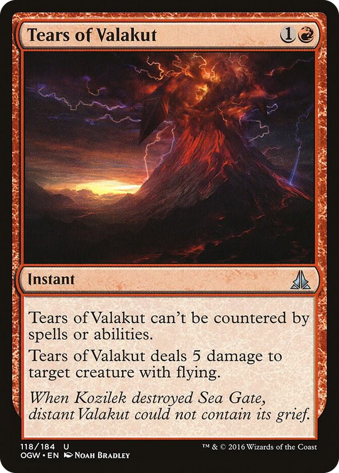 Tears of Valakut #118 U - Oath of the Gatewatch Pokemon card