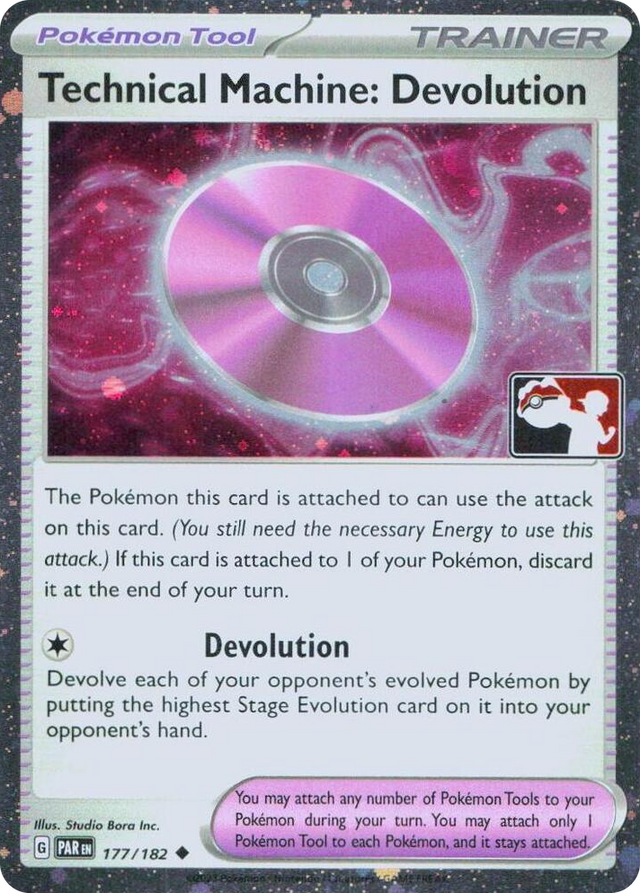 0177 Technical Machine: Devolution - 177/182 (Cosmos Holo) Uncommon Prize Pack Series Cards