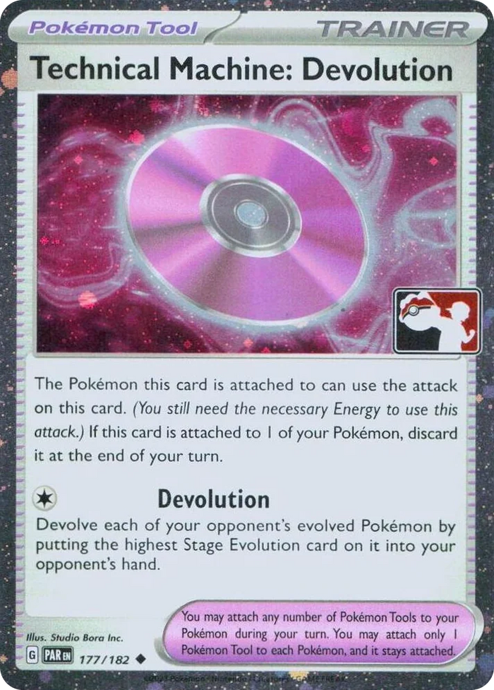 0177 Technical Machine: Devolution - 177/182 (Cosmos Holo) Uncommon Prize Pack Series Cards