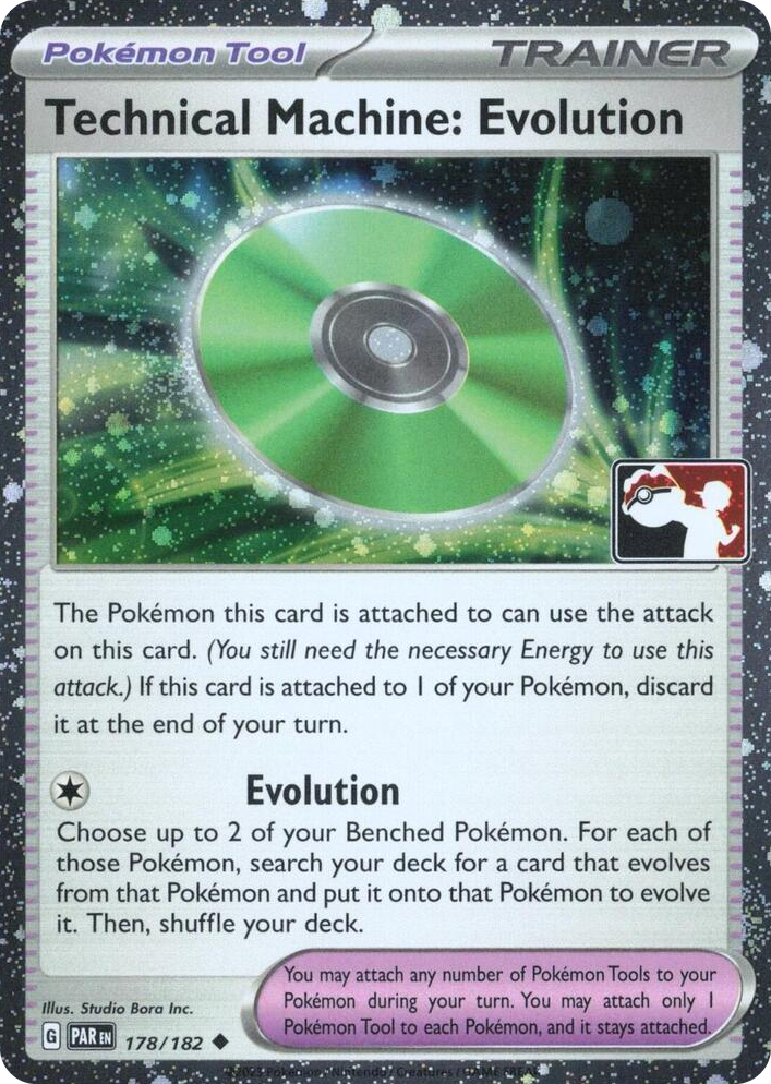 0178 Technical Machine: Evolution - 178/182 (Cosmos Holo) Uncommon Prize Pack Series Cards