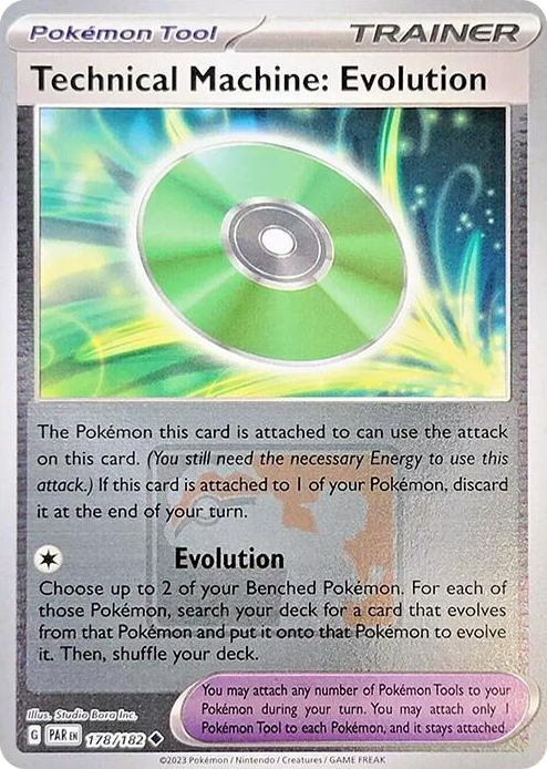 0178 Technical Machine: Evolution - 178/182 (League Promo) Uncommon League & Championship Cards