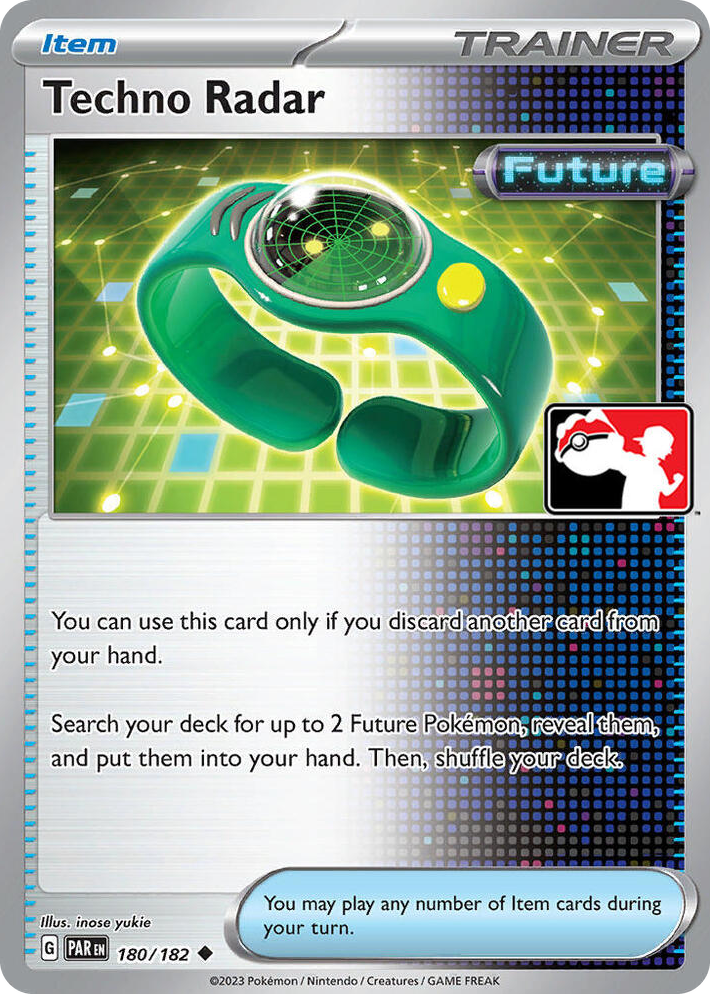 0180 Techno Radar Uncommon Prize Pack Series Cards