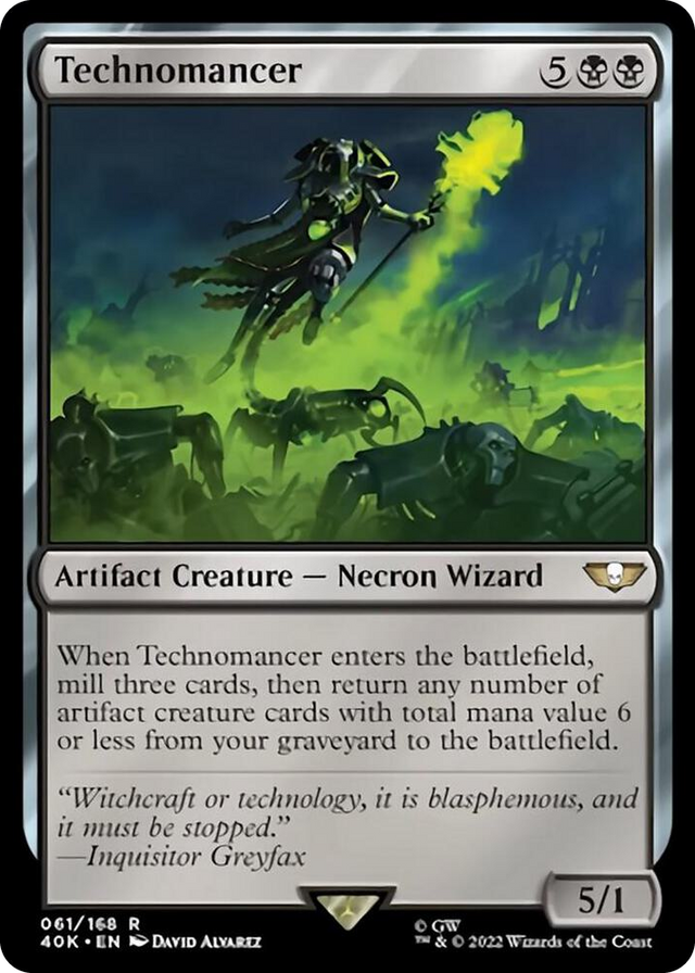 0061 Technomancer R Universes Beyond: Warhammer 40,000