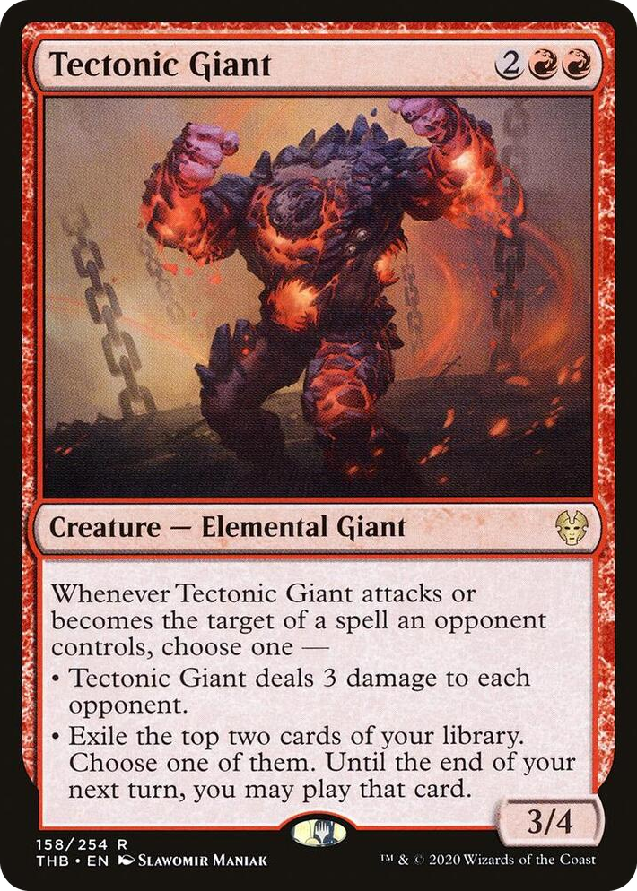 0158 Tectonic Giant R Theros Beyond Death