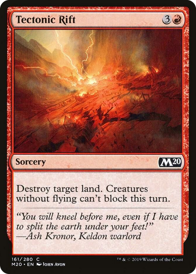 0161 Tectonic Rift C Core Set 2020