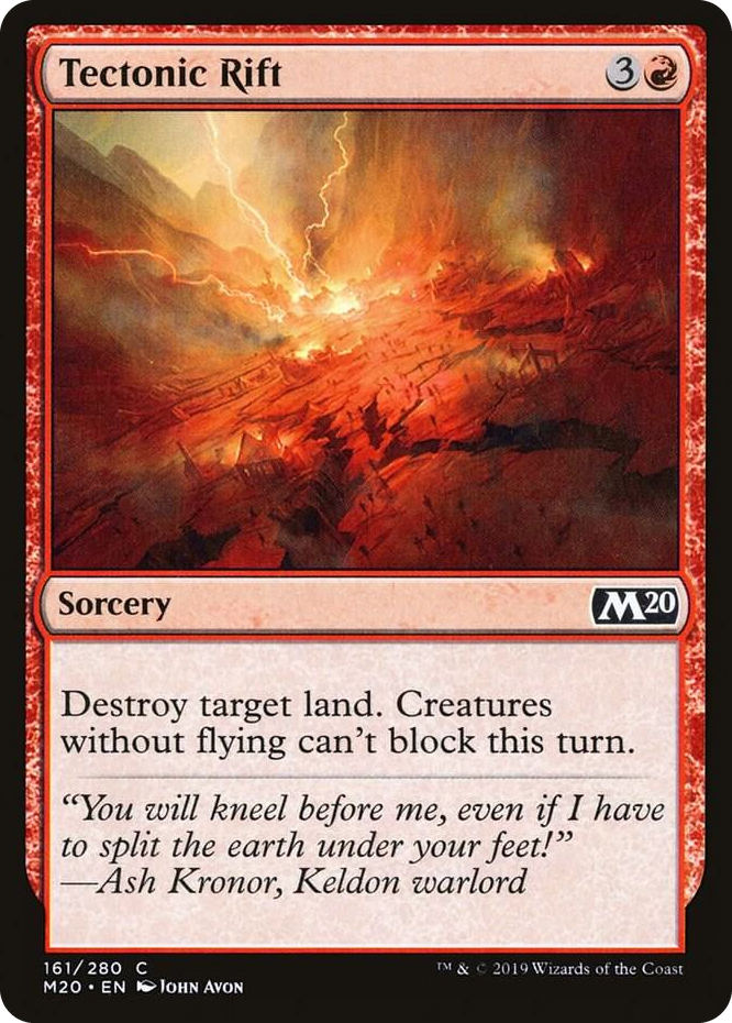 0161 Tectonic Rift C Core Set 2020