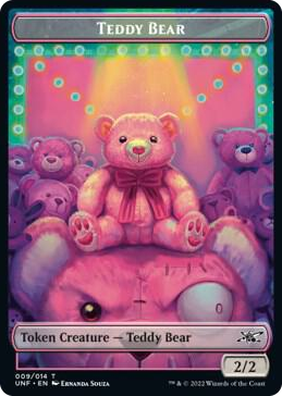 0009 Teddy Bear Token T Unfinity