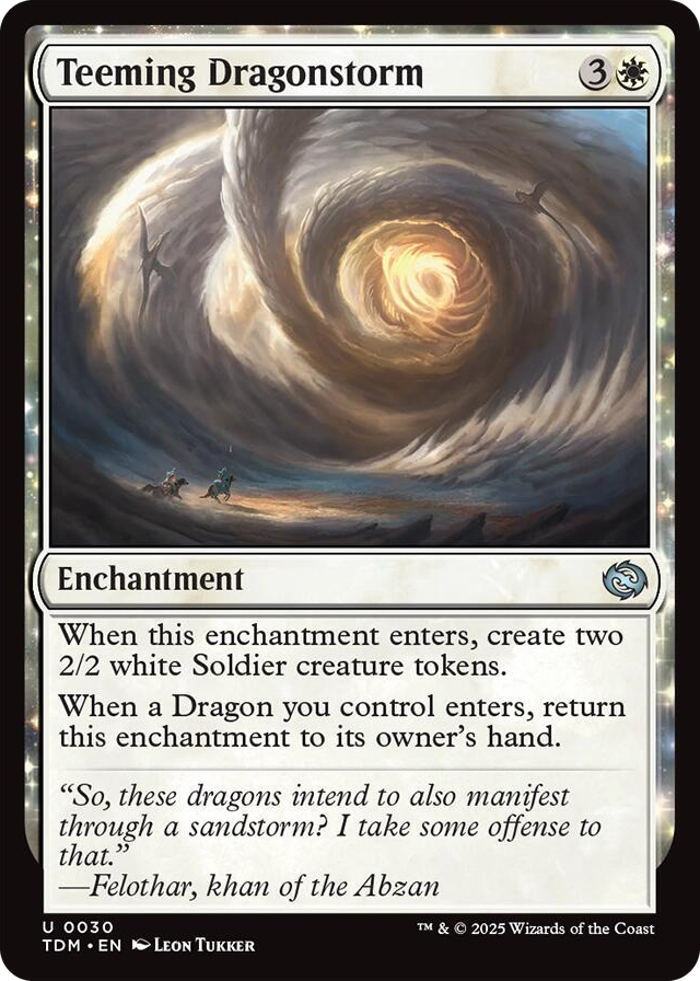 0030 Teeming Dragonstorm U Dragonstorm
