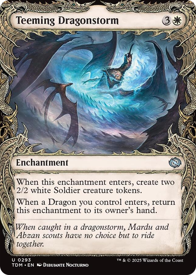 0293 Teeming Dragonstorm (Showcase) U Dragonstorm