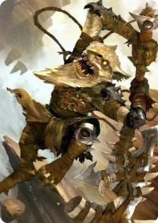 0067 Teeterpeak Ambusher Art Card S Art Series: Zendikar Rising